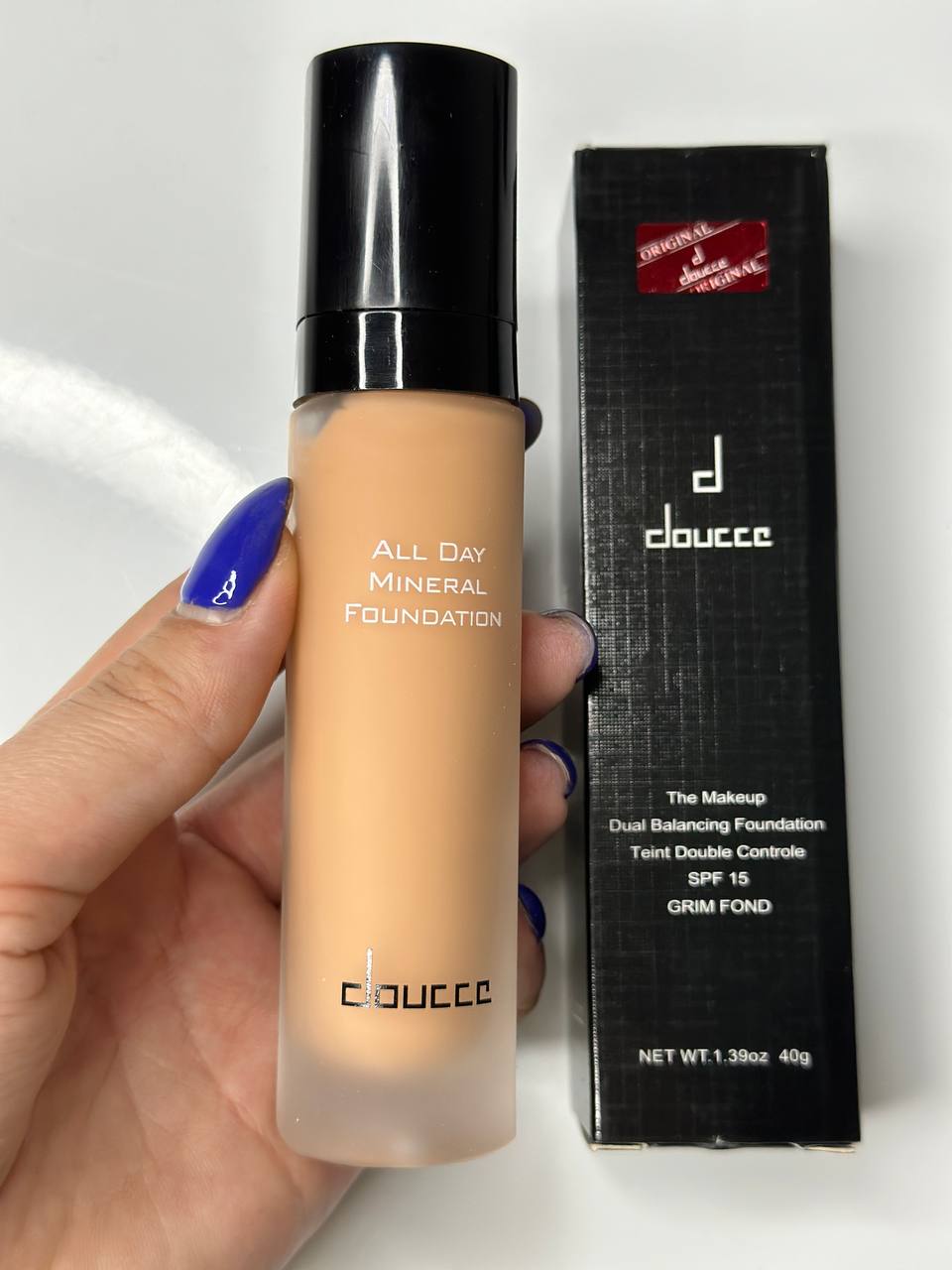 کرم پودر دوسه پمپی All Day Mineral