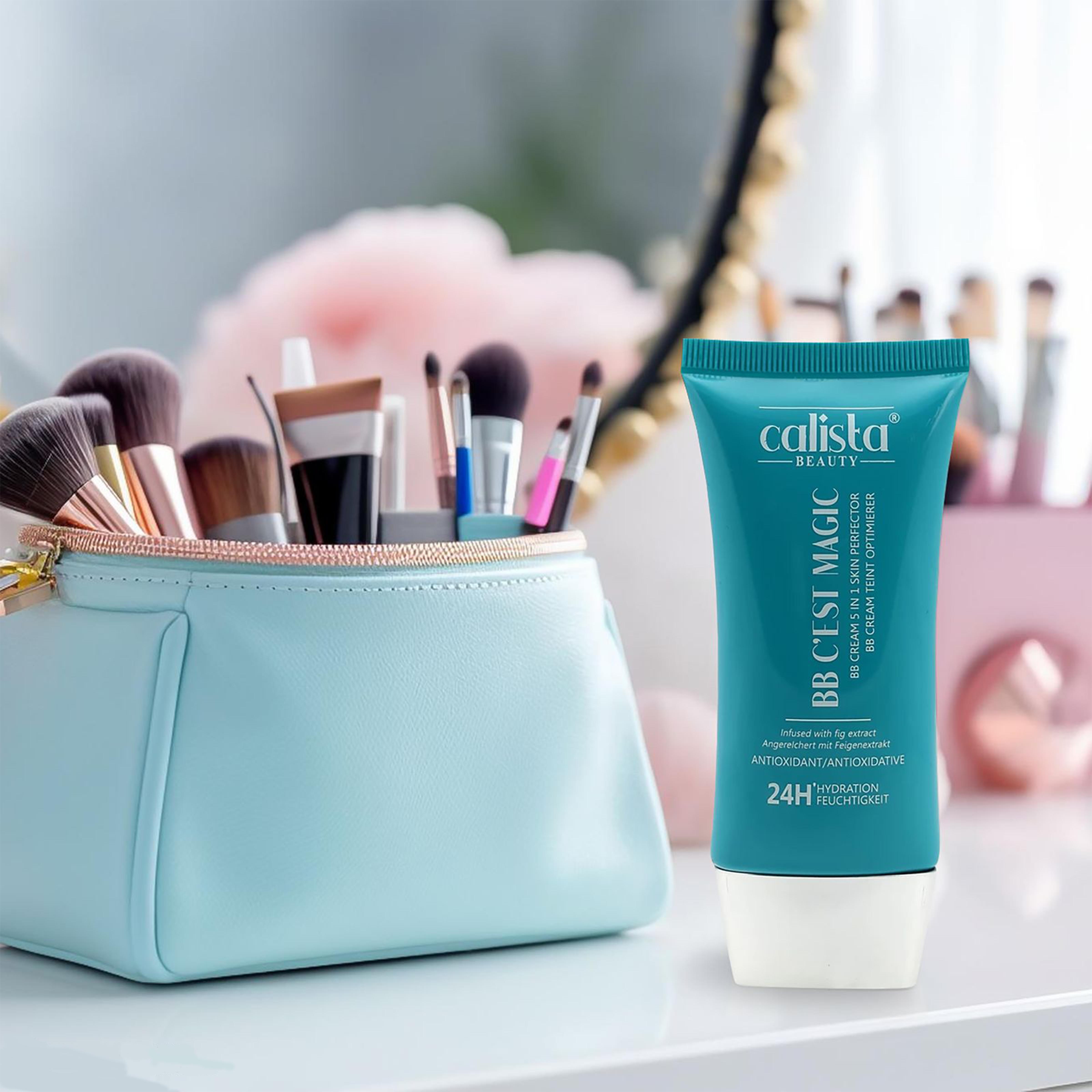 بی بی (BB) کرم پودر کالیستا اصلی 24 ساعته